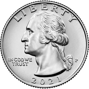 2021 Quarter - S - Crossing The Delaware Silver Proof obverse